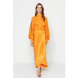 Trendyol Evening Dress - Orange Cene