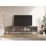 Marckeric Siva kovinska TV omarica 160x50x35 cm Layna – | Shoptok.si