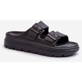 EVENTO PE1 Women's Foam Platform Flip-Flops Black Melorea | ePonuda.com