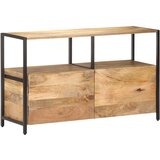 vidaXL Komoda 110x35x65 cm trden mangov les | Shoptok.si