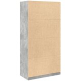  Ormar siva boja betona 100 x 50 x 200 cm od konstruiranog drva | shoptok.hr
