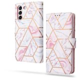  Preklopna torbica Fancy Diary Marmor Samsung Galaxy A13 LTE A135 - belo roza Cene