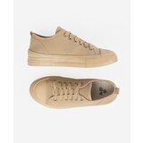 Shelvt Beige low sneakers for women | shoptok.hr