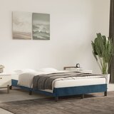 vidaXL Posteljni okvir temno moder 120x200 cm žamet Cene