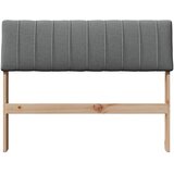  Tapecirani uzglavlje Tamno siva 100 cm Čvrsto borovo drvo | shoptok.hr