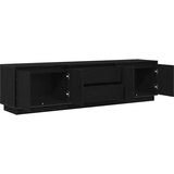 vidaXL TV ormarić s LED svjetlima crni hrast 193,5x41x50 cm | shoptok.hr