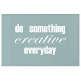  Slika - Do Something Creative Everyday (1 Part) Wide 120x80 Na talijanskom platnu | shoptok.hr