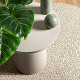 Maison Chic Rug, Preproga Cream Ø 90 cm Juta videz Notranje in zunanje, (22122535) | Shoptok.si
