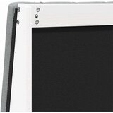 vidaXL Tapecirano vzglavje Svetlo siva 200 cm Masivno borovo les | Shoptok.si