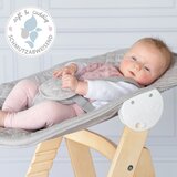 ROBA KIDS Roba 2u1 hranilica Born Up s ležaljkom za novorođenče Grey | shoptok.hr