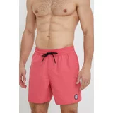 Volcom Kopalne kratke hlače roza barva