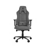 AROZZI gaming stol Vernazza, mehka tkanina, siv | Shoptok.si