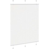 vidaXL Plisirana roleta bijela 105x150 cm širina tkanine 104,4 cm | shoptok.hr