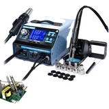 Postaja za ponovno delo s toplim zrakom, 780W moč, LCD zaslon, temperaturni razpon 100-480°C, (5000159376)