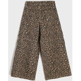 Sinsay Wide leg traperice s leopard printom | shoptok.hr