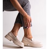 Big Star Beige leather shoes | shoptok.hr
