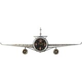  Zidni sat Home ESPRIT zlatan Srebrna Metal Avion Vintage 143 x 20 x 46 cm | shoptok.hr