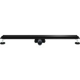  2 u 1 odvod za tuš Crna 90 cm Nehrđajući čelik 304 | shoptok.hr