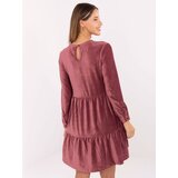 Sublevel Dress-D10040Z30289-dark pink Cene