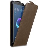 Cadorabo Ohišje, združljivo z HTC Desire 12 v kava rjava - Zaščitni ovitek v obliki flipa z magnetnim zapiranjem, (20565089) | Shoptok.si