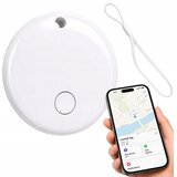 Mini privjesak tražilo ključeva bluetooth gps lokator ios bijeli Cijene