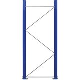 eurokraft pro Podporni okvir za paletne regale, sestavljen, višina 2100 mm, globina 900 mm | Shoptok.si