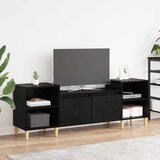 TV ormar Crni hrast 160 x 35 x 55 cm Konstruirano drvo | shoptok.hr
