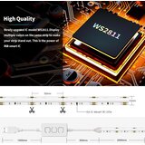 PAUTIX pametni USB LED trak z glasovnim upravljanjem in daljincem – 3 m | Shoptok.si