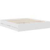  Krevetna konstrukcija Bijelo 180 x 200 cm Inženjersko Drvo | shoptok.hr