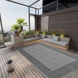 Vanjski tepih ARAKIL sivi 190x290 cm PP | shoptok.hr