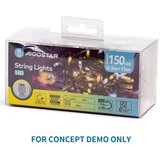 Aigostar LED spoljni božićni lanac 150xLED/8 funkcija 3xAA 5,3m IP44 plava | Eponuda.com