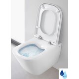 Roca The Gap Zidna WC školjka bez ruba (Bijele boje, Bez daske za WC) | shoptok.hr