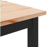  Kava Stol Prirodna 100 x 100 x 45 cm Čvrsto borovo drvo | shoptok.hr