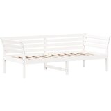  The Living Store Dnevna postelja bela 100x200 cm trdna borovina - Dnevna Postelja, (21500010) | Shoptok.si