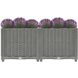  Povišena gredica 80x40x38 cm od polipropilena | shoptok.hr