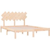  Okvir za krevet od masivnog drva 150x200 cm veliki bračni | shoptok.hr