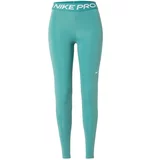 Nike Športne hlače 'Pro' zelena / bela
