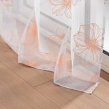 Douceur d intérieur Belo-rožnata prosojna zavesa 140x280 cm Joyce – | Shoptok.si