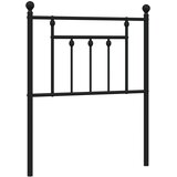 Metalno zamjensko uzglavlje crno 75 cm | shoptok.hr