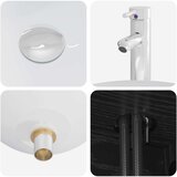  Set namještaja za kupaonicu 3 kom. Crna 49,5 x 44,5 x 65 cm | shoptok.hr