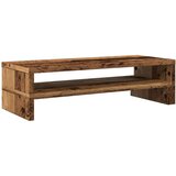 vidaXL Stojalo za monitor starinski les 54x22x15 cm inženirski les | Shoptok.si