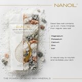 Nanoil Dead sea Bath salt sol za kopel z minerali Mrtvega morja 500 g | Shoptok.si