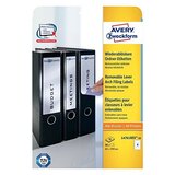 Avery Zweckform Odstranljive etikete za široke registratorje 192 x 61 mm 1/20 | Shoptok.si