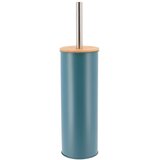 Tendance wc četka 9.6X39.5CM metal/bambus zeleno-plava 6607145 | Eponuda.com