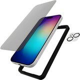 Tech 21 zaščitni set - ovitek, zaščitno steklo Privacy, steklo za kamero - za Apple iPhone 15 Plus - Črna Cene