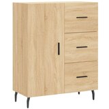  Visoka komoda hrasta sonome 69 5x34x180cm od konstruiranog drva | shoptok.hr