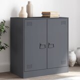 vidaXL Komoda antracitna 67x39x73 cm jeklo Cene