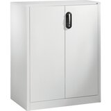 C+P Nizka omara za dokumentacijo ACURADO, 3 predelki za fascikle, VxŠxG 1200 x 930 x 500 mm, svetlo siva / svetlo siva | Shoptok.si
