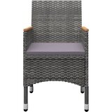  5-dijelni vrtni blagovaonski set sivi | shoptok.hr