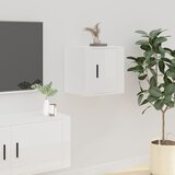 vidaXL Zidni TV ormarić bijeli visokog sjaja 40x34 5x40 cm Cijene